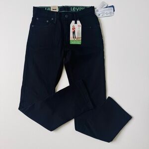 Levi's Boy's Black 511 Slim Jeans Size 14  27 x 29 NWT
